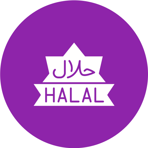 halal Generic Flat Icône