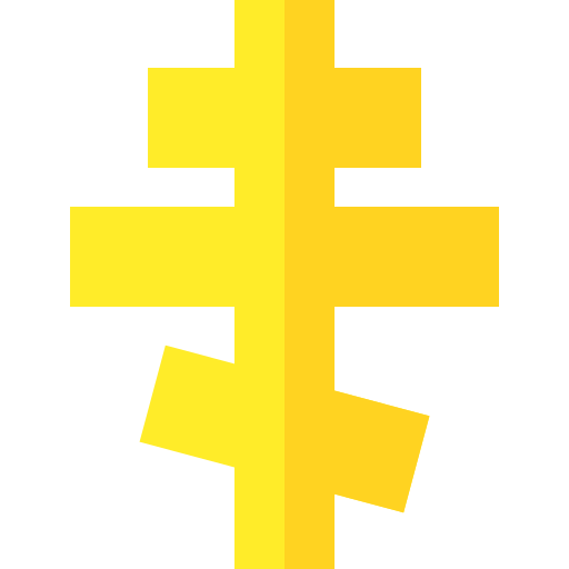 prawosławny Basic Straight Flat ikona
