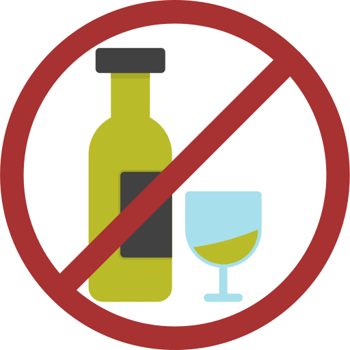 kein alkohol Generic Flat icon