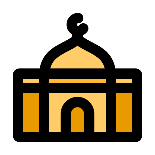 meczet al-aksa Generic Outline Color ikona