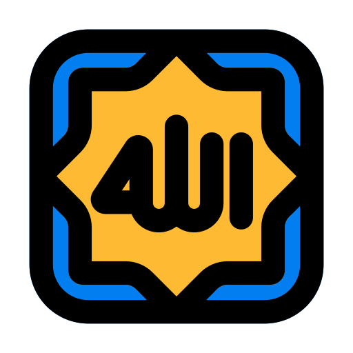 Allah Generic Outline Color icon