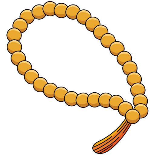 Beads Generic Outline Color icon