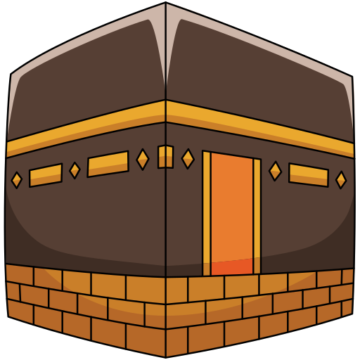 Kaaba Generic Outline Color icon