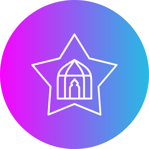 Star Generic Flat Gradient icon