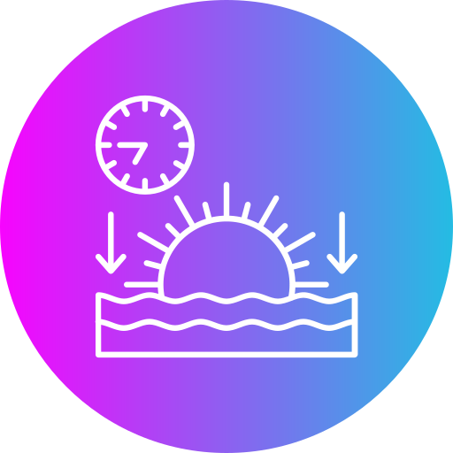 일몰 Generic Flat Gradient icon