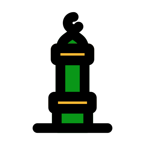 Башня Generic Outline Color иконка
