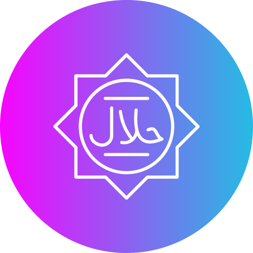 halal Generic Flat Gradient ikona