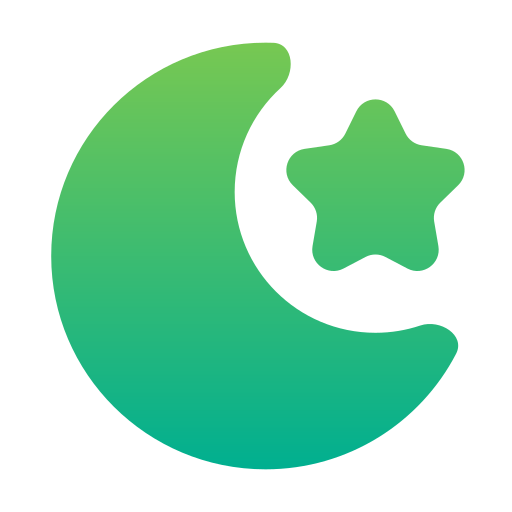 luna Generic Flat Gradient icono