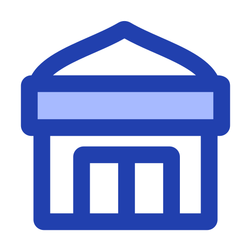 モスク Generic Blue icon
