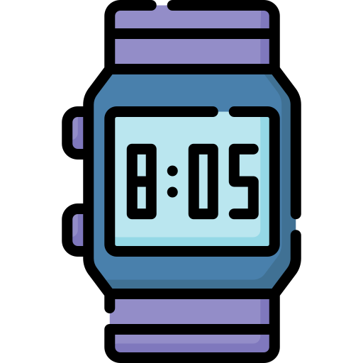 デジタル腕時計 Special Lineal color icon