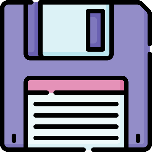 floppy disk Special Lineal color icoon