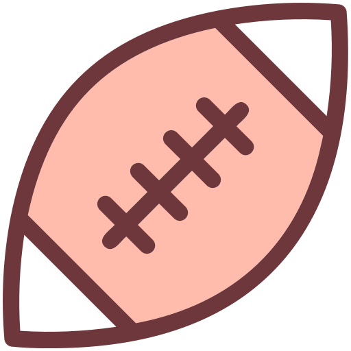 rugby Generic Outline Color icona