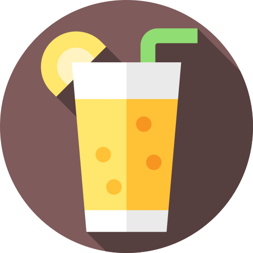 limonade Flat Circular Flat Icône