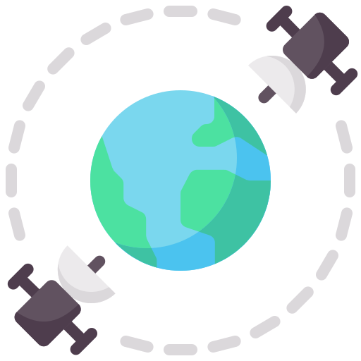 satelity Generic Flat ikona