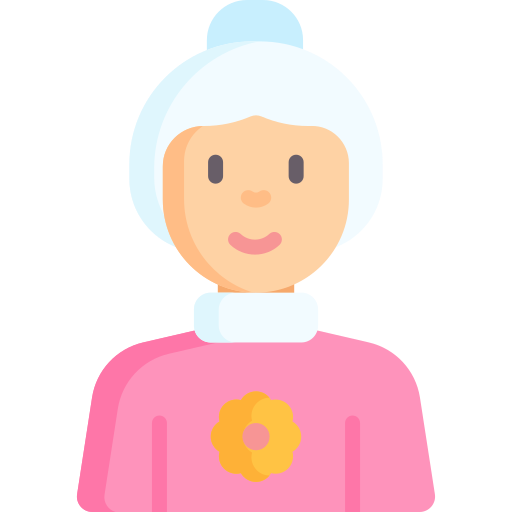 abuela Special Flat icono