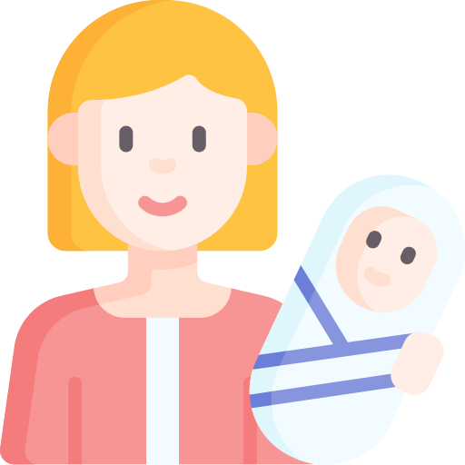 Single mother Special Flat icon