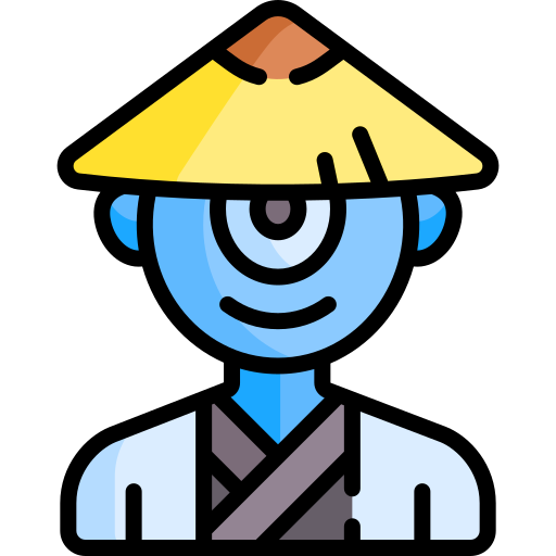 hitotsume kozo Special Lineal color icono