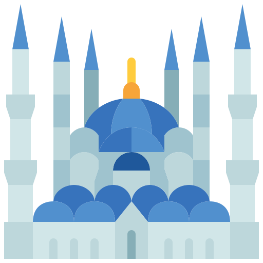 blaue moschee Generic Flat icon