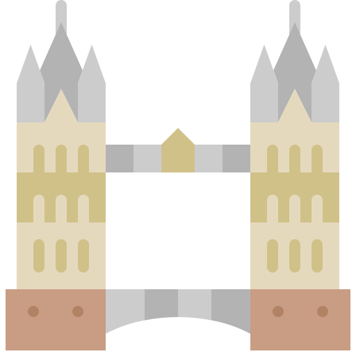 wieża most Generic Flat ikona
