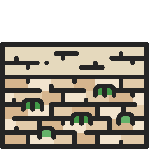 Западная стена Generic Flat иконка