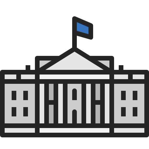 White house Generic Flat icon