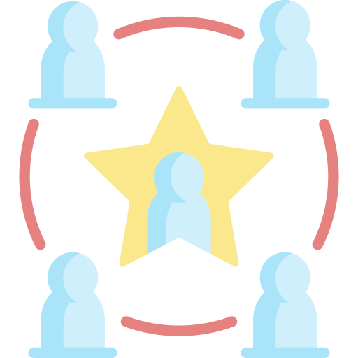 Leadership Special Flat icon