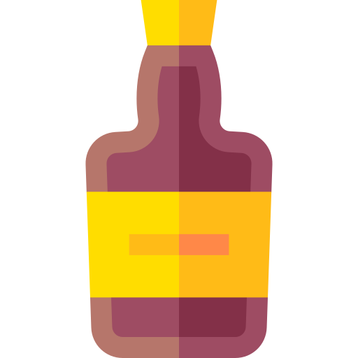 rum Basic Straight Flat icoon