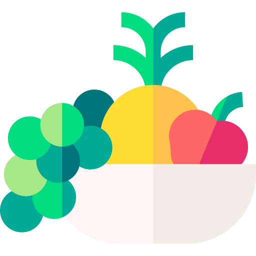 fruit Basic Straight Flat Icône