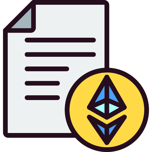 Smart contract Generic Outline Color icon