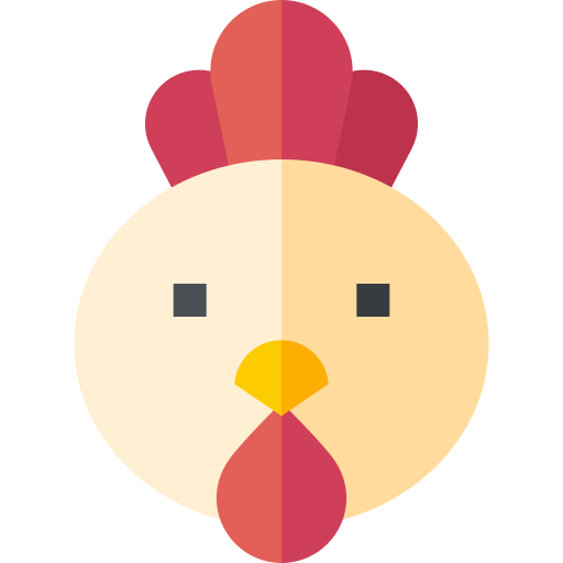 Курица Basic Straight Flat иконка