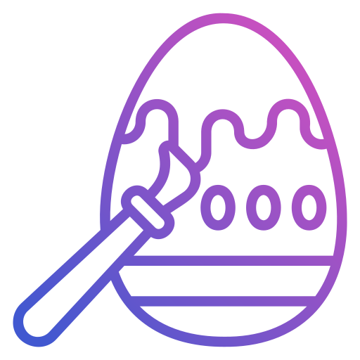 Покраска яйца Generic Gradient иконка
