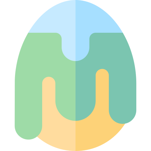 Egg Basic Straight Flat icon