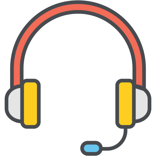 Headphone Generic Outline Color icon