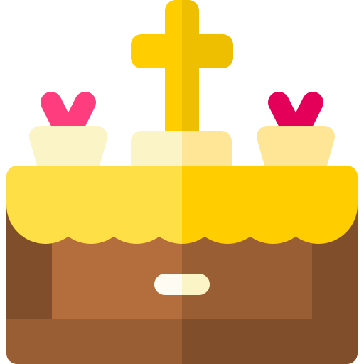 altar Basic Rounded Flat icono