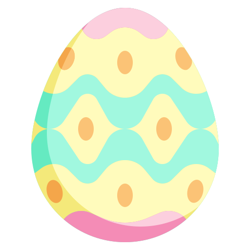 uovo di pasqua Generic Flat icona