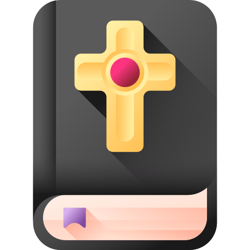 biblia 3D Color ikona