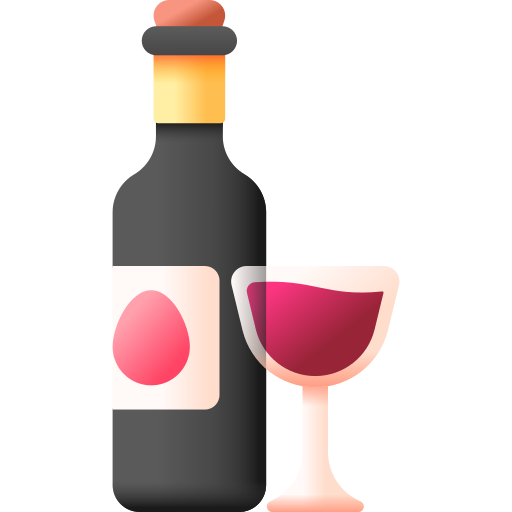 wino 3D Color ikona
