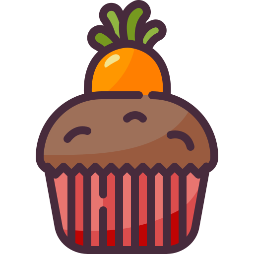 cupcake Generic Outline Color icona