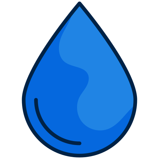 Water Generic Outline Color icon