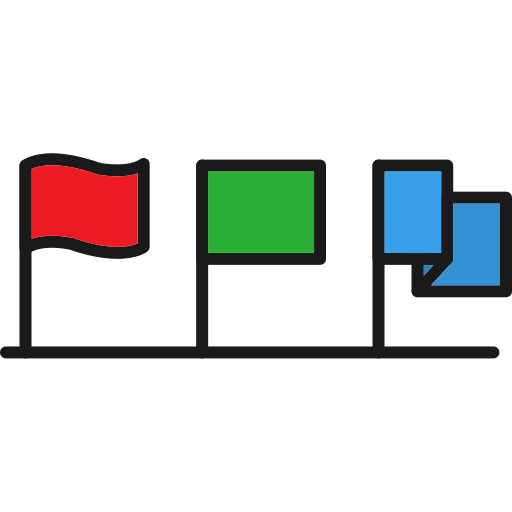 flagi Generic Outline Color ikona