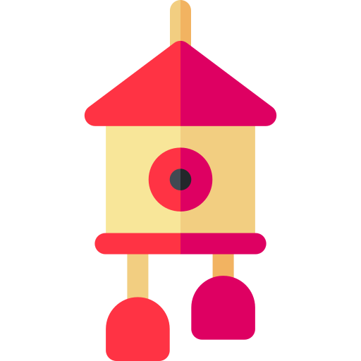 Bird house Basic Rounded Flat icon