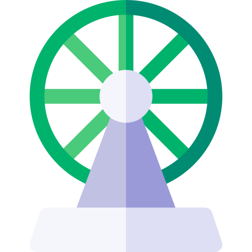 Hamster wheel Basic Rounded Flat icon