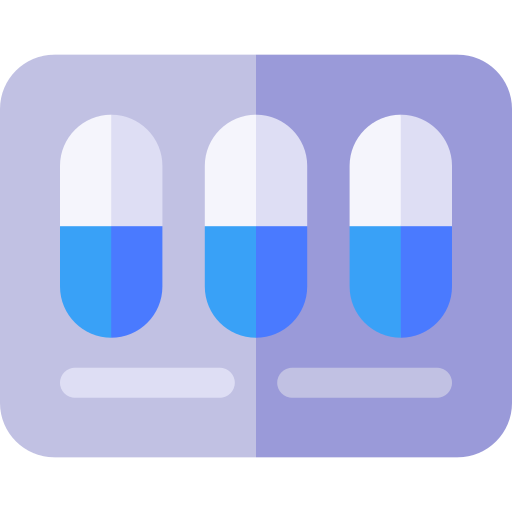 pastillas Basic Rounded Flat icono