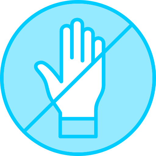 No touch Generic Blue icon
