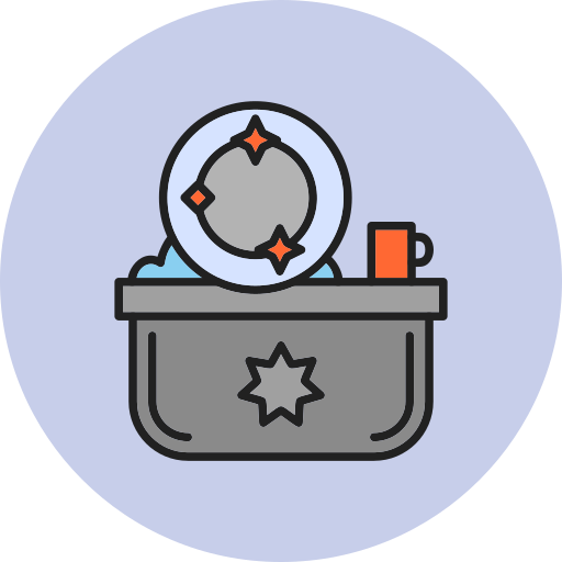 皿洗い Generic Circular icon