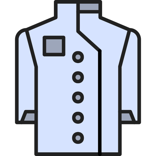 abrigo Generic Outline Color icono