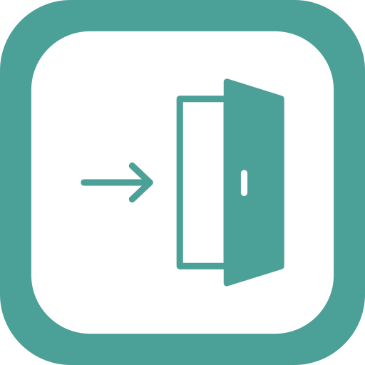 Exit Generic Square icon