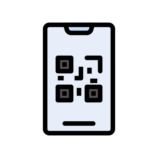 telefon komórkowy Vector Stall Lineal Color ikona