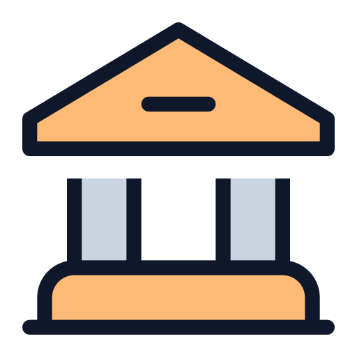 bank Generic Outline Color ikona