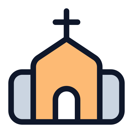 교회에 Generic Outline Color icon